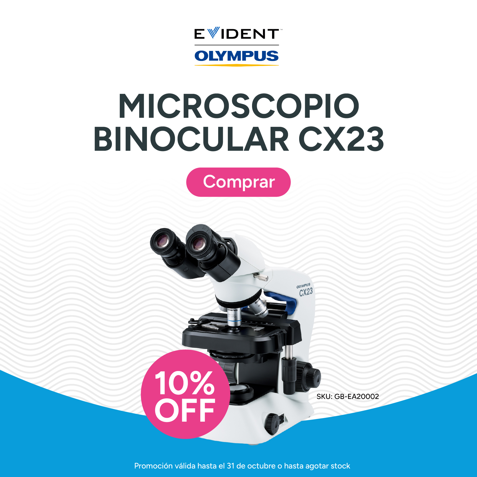 MICROSCOPIO BINOCULAR CX23